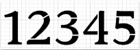 Transport number style